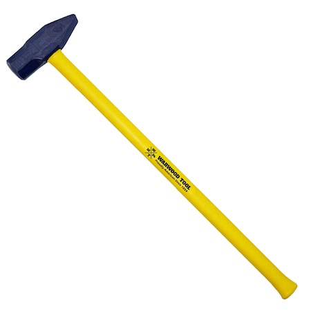 Warwood Tool 8 lb Cross Pein Sledge, 34 Fiberglass Handle 13265